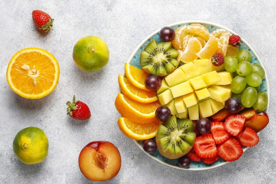 Bổ sung đầy đủ vitamin từ các loại hoa quả